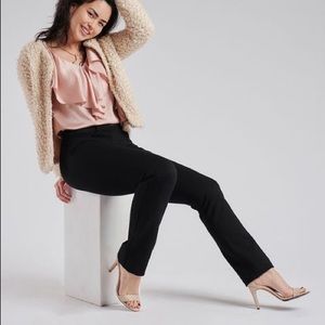 Betabrand skinny leg cigarette pants